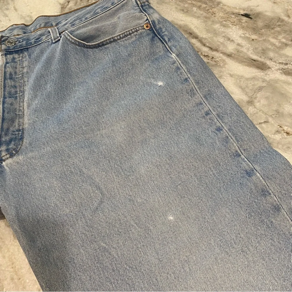 Vintage 90s Levi’s 501 Mens 38x34 Straight Leg Button Fly Jeans